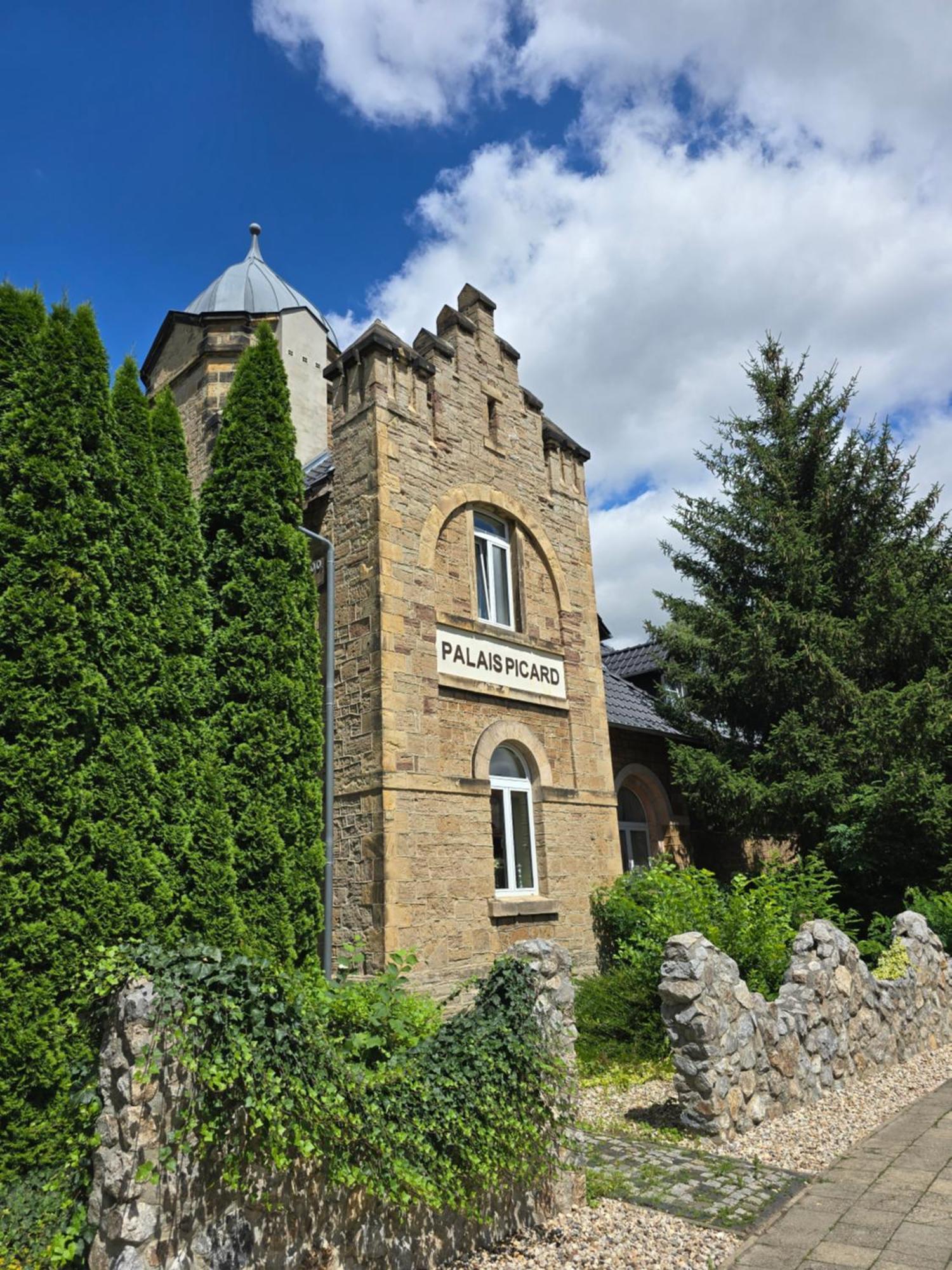 Villa Palais Picard Westflügel Thale Exterior foto